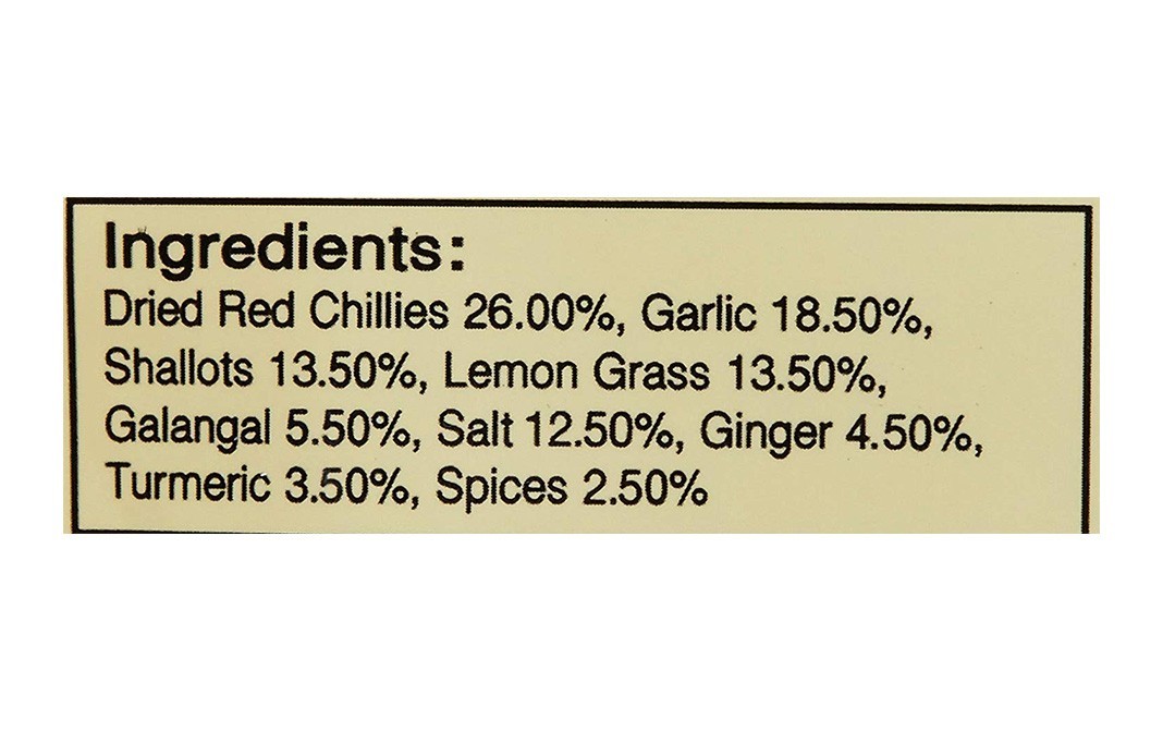 Namjai Yellow Curry Paste    Pack  50 grams